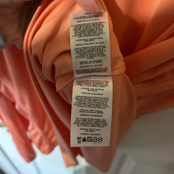 Columbia Men’s XL Omni Shield Hooded t-shirt light orange Outdoor quick dry - Picture 9 of 11